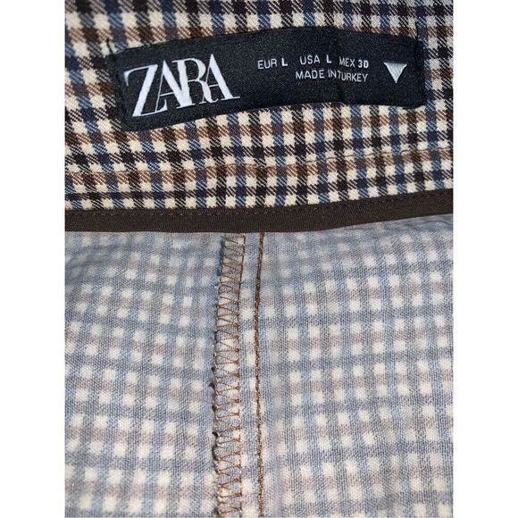 ZARA Plaid Skort - Picture 5 of 11